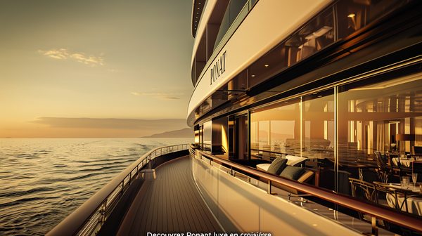 Découvrez ponant, luxe en croisière haut de gamme