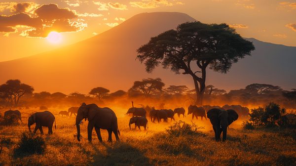 Safari fascinant dans les parcs du nord de la Tanzanie